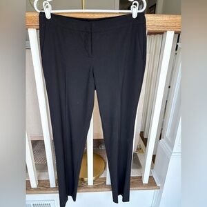 Vince Camuto Black Straight Leg Trouser Pants, Size 4